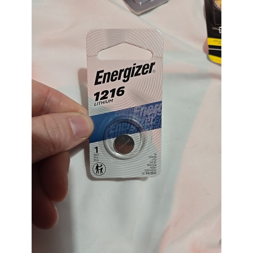 Brand New Energizer 1216 Batteries 3V Lithium   Exp -3/2031